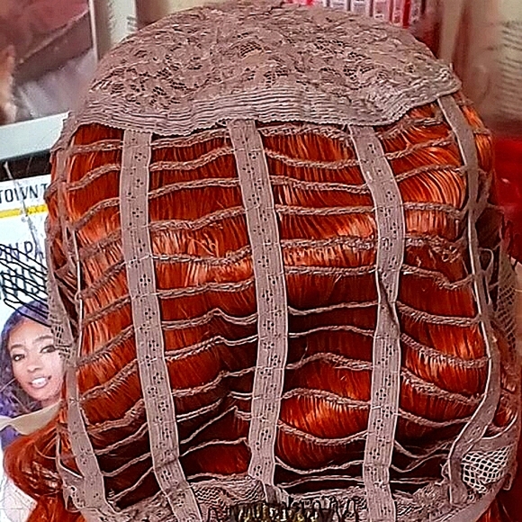 Motown Tress HD Lace Front Crimp Wig-14 inch (Color Available: Copper) - Picture 12 of 15